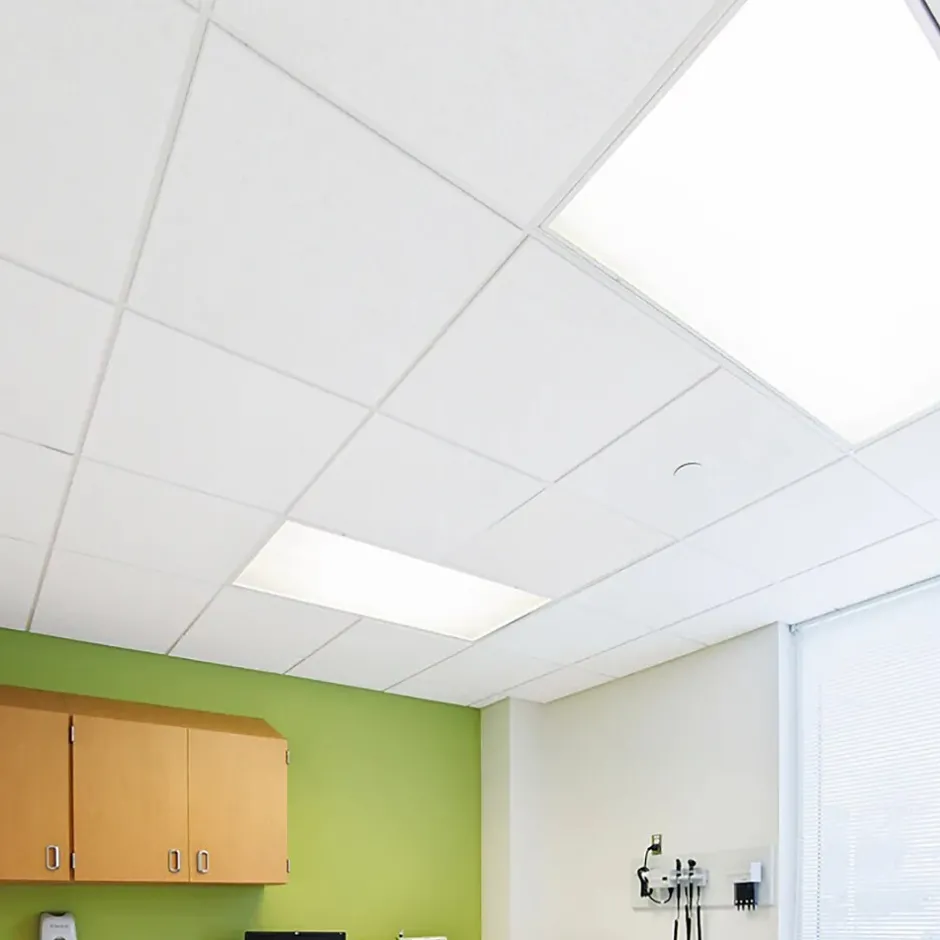 Ceiling Tiles<Armstrong CIRRUS High NRC Tegular Edge Ceiling Tile, 24" x 24", White, 10/Carton (BP556E)