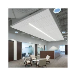 Ceiling Tiles<Armstrong CIRRUS Second Look Beveled Tegular Edge Ceiling Tile 9/16, 24" x 48", White, 6/Carton (BP511A)