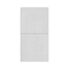 Ceiling Tiles<Armstrong DUNE Second Look Tegular Edge Ceiling Tile, 24" x 48", White, 10/Carton (BP2712A)