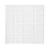 Ceiling Tiles<Armstrong TINCRAFT Tegular Edge Ceiling Tile, 24" x 24", White, 8/Carton (BP8009A)