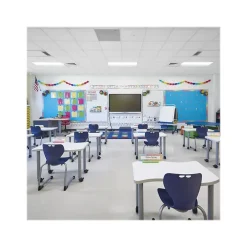 Ceiling Tiles<Armstrong ULTIMA Health Zone Lay-In Square Edge Ceiling Tile, 24" x 24", White, 12/Carton (BP1935A)