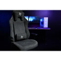 Vernazza Fabric Ergonomic Rocker Gaming Chair, Dark Gray (VERNAZZA-XL-SFB-DG) Gaming Chairs