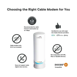Arris SURFboard S33 Desktop DOCSIS 3.1 Cable Modem* Modems