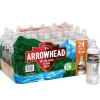 Bottled Water<Arrowhead 100% Mountain Spring Water, Regular Flavor, 700ml Bottles with Sport Cap, 24/Carton (12086824)