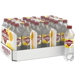 Bottled Water<Arrowhead Sparkling Water, Lively Lemon, 16.9 oz. Bottles, 24/Carton (100953)