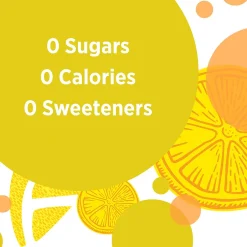 Bottled Water<Arrowhead Sparkling Water, Lively Lemon, 16.9 oz. Bottles, 24/Carton (100953)