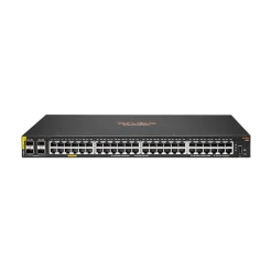 Aruba 6100 48-Port Gigabit Ethernet Managed Switch, 10/100/1000 Mbps, Black (JL675A#ABA)* Ethernet Switches & Splitters