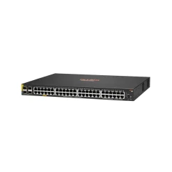 Aruba 6100 48-Port Gigabit Ethernet Managed Switch, 10/100/1000 Mbps, Black (JL675A#ABA)* Ethernet Switches & Splitters