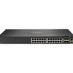 Aruba CX 6200F Series 24-Port Managed Switch, 128Gbps, Black (JL724A#ABA)* Ethernet Switches & Splitters