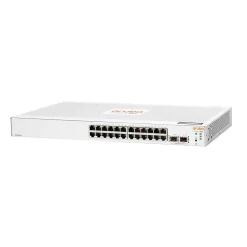 Aruba Instant On 1830 24-Port Gigabit Ethernet Managed Switch, 10/100/1000 Mbps, White (JL812A#ABA)* Ethernet Switches & Splitters