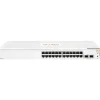 Aruba Instant On 1830 24-Port Gigabit Ethernet Managed Switch, 10/100/1000 Mbps, White (JL813A#ABA)* Ethernet Switches & Splitters