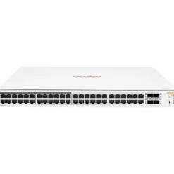 Aruba Instant On 1830 48-Port Gigabit Ethernet Managed Switch, 10/100/1000 Mbps, White (JL815A#ABA)* Ethernet Switches & Splitters