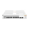 Aruba Instant On 1930 8-Port Gigabit Ethernet Managed Switch, 10/100/1000 Mbps, White (JL681A#ABA)* Ethernet Switches & Splitters