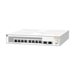 Aruba Instant On 1930 8-Port Gigabit Ethernet Managed Switch, 10/100/1000 Mbps, White (JL681A#ABA)* Ethernet Switches & Splitters
