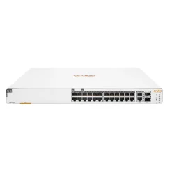 Aruba Instant On 1960 24-Port Gigabit Ethernet Managed Switch, 10/100/1000 Mbps, White (JL807A#ABA)* Ethernet Switches & Splitters