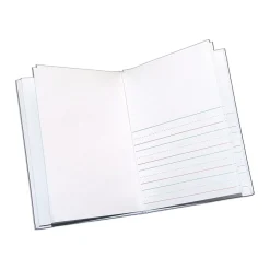 Ashley Hardcover Journal, Primary Ruled and Blank, White, 28 Pages, 12/Bundle (ASH10701-12) Best
