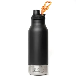Water Bottles<ASOBU Buddy 3-in-1 Water Bottle with Removable Dog Bowl & Food Compartment, 32 oz., Black (SDB2)