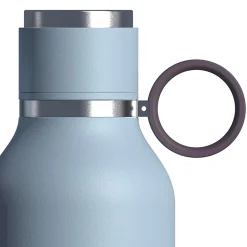 Water Bottles<ASOBU Insulated Water Bottle with Removable Dog Bowl, 33 oz., Blue (NA-SDB1)