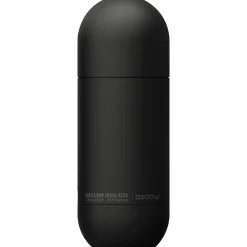 Water Bottles<ASOBU Orb Stainless Steel Vacuum Insulated Water Bottle, 14 oz., Black (ADNASBV30BK)
