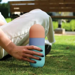 Water Bottles<ASOBU Orb Stainless Steel Vacuum Insulated Water Bottle, 14 oz., Pastel Mint (ADNASBV30PM)