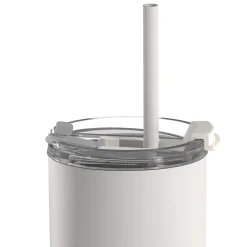 ASOBU 20-Ounce Aquilina Double-Wall-Insulated Stainless Steel Tumbler, White (NA-BF23W)