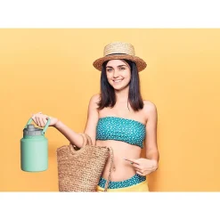 ASOBU Stainless Steel Insulated Mini Jug, 33 oz., Mint (NA-SJU3MINT)