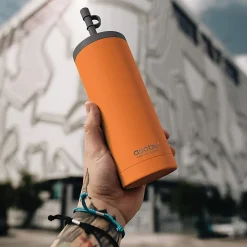 ASOBU Super Sippy Insulated Coffee Tumbler, 20 oz., Orange (NA-ICT200)