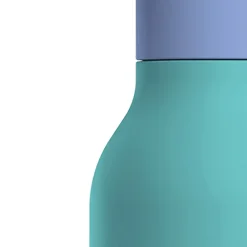 Water Bottles<ASOBU Urban Insulated Double-Walled Bottle, 16 oz., Pastel Blue (SBV24)