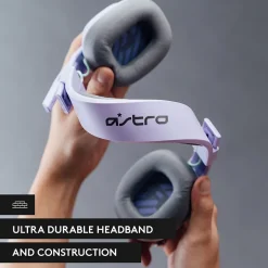 Logitech Astro A10 Gen 2 Stereo Over-the-Ear Gaming Headset, Lilac (939-002076)* Gaming Headsets