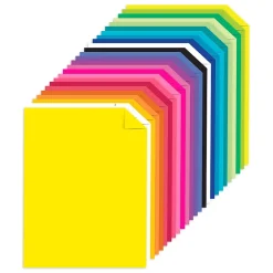 Discount 65 lb. Cardstock Paper, 8.5" x 11", Spectrum Assortment, 100 Sheets/Ream (91398) Card Stock
