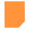 Sale 65 lb. Cardstock Paper, 8.5" x 11", Cosmic Orange, 2,000 Sheets/Carton (22851CT) Card Stock