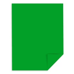 New 65 lb. Cardstock Paper, 8.5" x 11", Gamma Green, 2,000 Sheets/Carton (22741CT) Card Stock