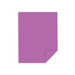 Discount 65 lb. Cardstock Paper, 8.5" x 11", Planetary Purple, 250 Sheets/Pack (22871) Card Stock