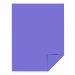 Sale 65 lb. Cardstock Paper, 8.5" x 11", Venus Violet, 250 Sheets/Pack (WAU22091) Card Stock