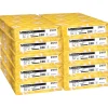 New 30% Recycled Colored Paper, 24 lbs., 8.5" x 11", Lift-Off Lemon, 500 Sheets/Ream, 10 Reams/Carton (21011) Large Quantity Paper