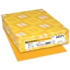 Discount 30% Recycled Colored Paper, 24 lbs., 8.5" x 11", Galaxy Gold, 500 Sheets/Ream (22571) Multipurpose Paper