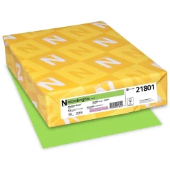 Best Colored Paper, 24 lbs., 8.5" x 11", Martian Green, 500 Sheets/Ream (21801) Multipurpose Paper
