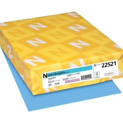 Outlet Colored Paper, 24 lbs., 8.5" x 11", , 500 Sheets/Ream (22521/21528) Multipurpose Paper