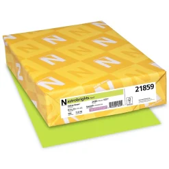 Discount Colored Paper, 24 lbs., 8.5" x 11", Vulcan Green, 500 Sheets/Ream (21859/22379) Multipurpose Paper