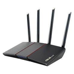 Asus AX1800 Dual Band MU-MIMO WiFi 6 Router, Black/Red (RTAX55)* Wi-Fi Routers