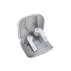 Asus ROG Cetra Wireless Active Noise Canceling Earbuds, Bluetooth, Moonlight White (90YH03X1-B5UA00)