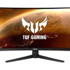 Asus TUF Gaming 23.8" Curved LCD Monitor, Black (VG24VQ1BY)* Gaming Monitors