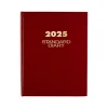 AT-A-GLANCE Standard Hardcover 2025 Daily Diary, 7.5" x 9.5", Ruled, Red (SD374-13-25) Best