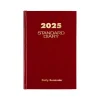 AT-A-GLANCE Standard Hardcover 2025 Daily Diary, 5.75" x 8.25", Wide-Ruled, Red (SD387-13-25) Best