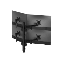 Atdec Adjustable Quad-Arm Monitor Mount, Up to 30" Monitor, Black (AWMS-4-4675-H-B)* Ergonomic Monitor & Laptop Stands