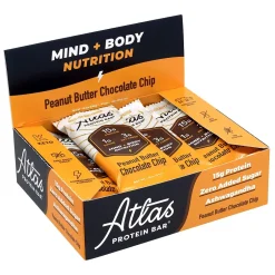 Snacks & Granola Bars<Atlas Gluten Free Chocolate Protein Bar, 1.9 oz., 10 Bars/Box 2/Box (600-02138)