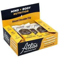 Snacks & Granola Bars<Atlas Gluten Free Chocolate Protein Bar, 1.9 oz., 10 Bars/Box 2/Box (600-02138)