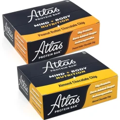 Snacks & Granola Bars<Atlas Gluten Free Chocolate Protein Bar, 1.9 oz., 10 Bars/Box 2/Box (600-02138)