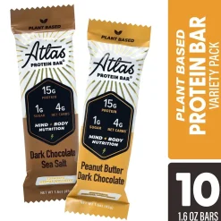Snacks & Granola Bars<Atlas Gluten Free Chocolate Protein Bar, 1.6 oz., 5 Bars/Box 2/Box (600-02139)
