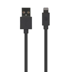 AT&T PVC Charge and Sync Lightning Cable, 10 ft., Black, (PVLC10-BLK)